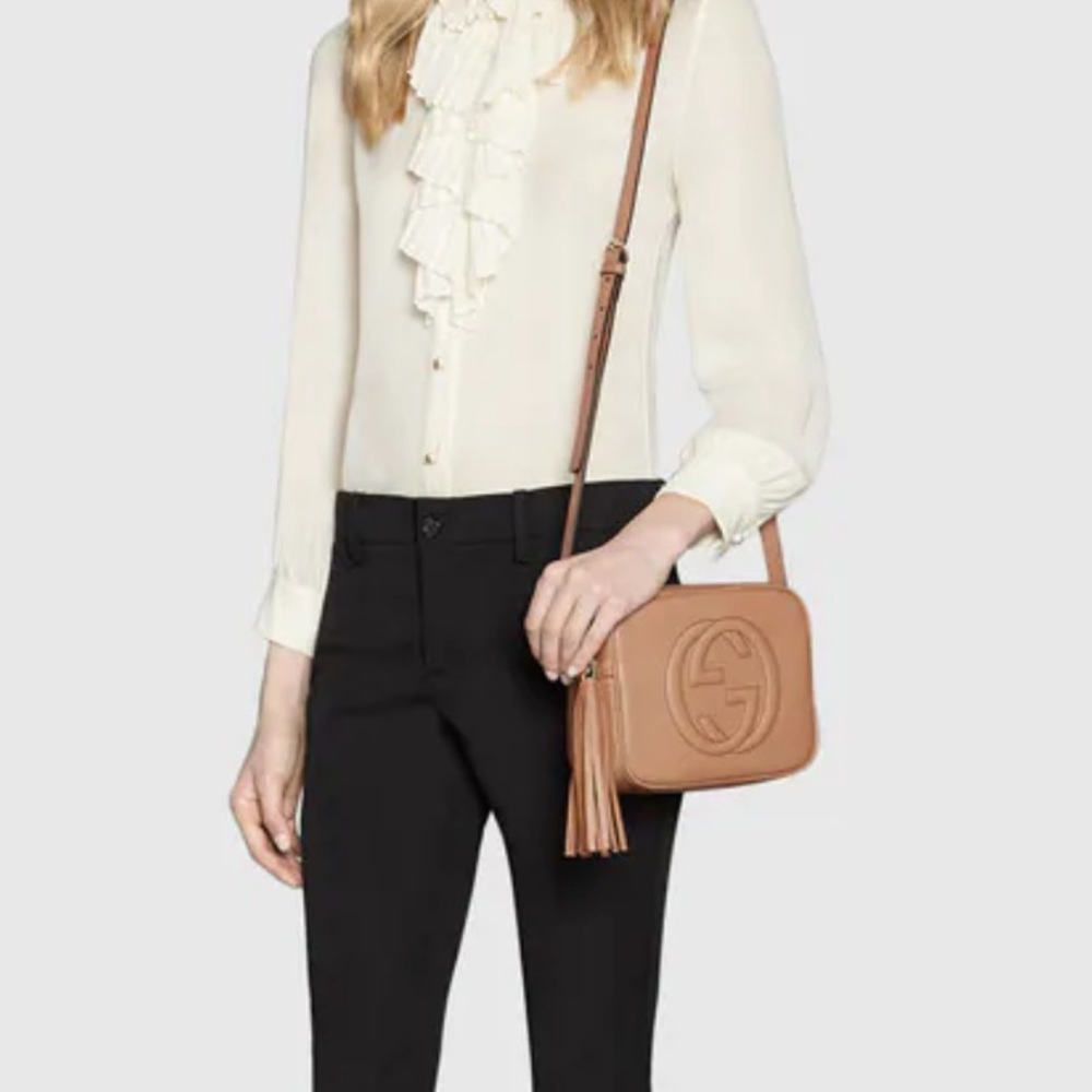 Gucci soho small leather disco bag